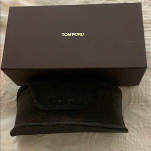 Tom Ford sunglass large sunglass case with box
